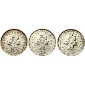 Brazil 500 Reis 1913 A Lot of 3 coins