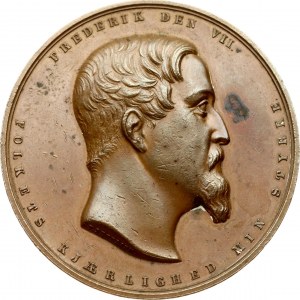 Danimarca Medaglia la Costituzione del 5 giugno 1849