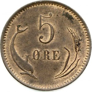 Dania 5 rud 1874 CS