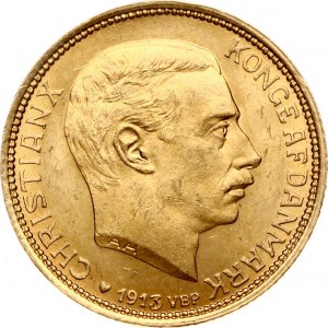 Denmark 20 Kroner 1913 VBP