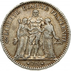 Frankreich 5 Francs 1875A