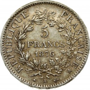 France 5 Francs 1876A