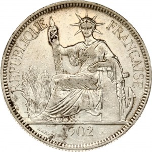 French Indochina Piastre 1902 A
