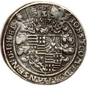 Germany Mansfeld-Eisleben Taler 1607 GM
