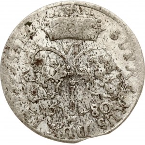 Germany Brandenburg-Prussia 6 Groschen 1680 HS