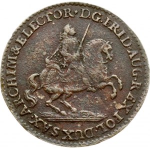 Germany Saxony 1 Groschen 1741 Vicariat