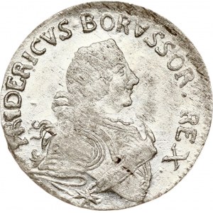Germany Prussia 6 Groscher 1753 E