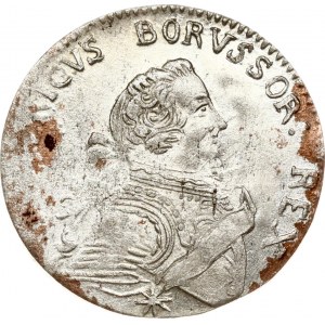 Germany Prussia 6 Groscher 1754 E