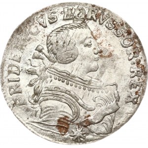 Germany Prussia 6 Groscher 1755 E