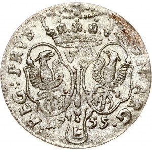 Germany Prussia 6 Groscher 1755 E