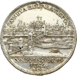 Germany Regensburg Taler 1756 ICB
