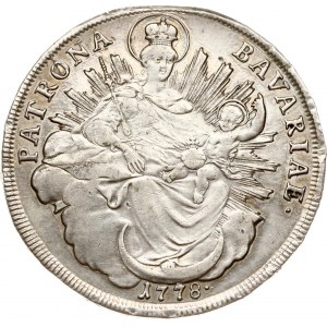 Germany Bavaria Taler 1778 HST