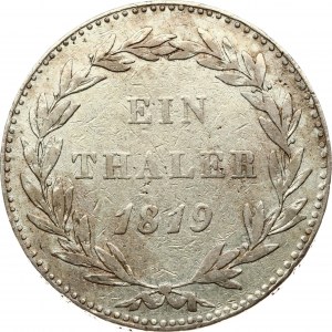 Germany Hesse-Cassel Taler 1819