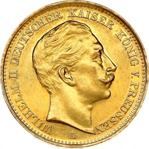 Germany Prussia 20 Mark 1906 A