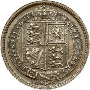 Großbritannien 6 Pence 1887