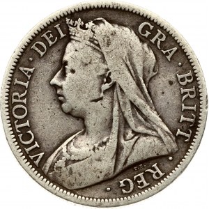 Great Britain 1/2 Crown 1899