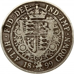 Great Britain 1/2 Crown 1899