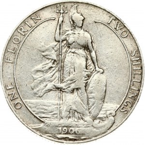 Veľká Británia Florin 1906