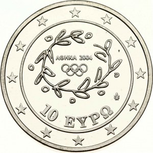 Greece 10 Euro 2004 Disc Throw