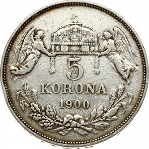 Hungary 5 Korona 1900 KB