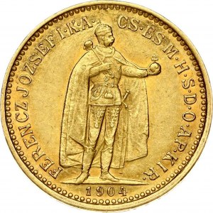 Hungary 10 Korona 1904 KB