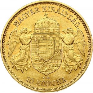 Hungary 10 Korona 1904 KB