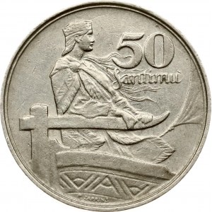 Latvia 50 Santimu 1922