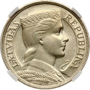 Latvia 5 Lati 1931 NGC MS 61