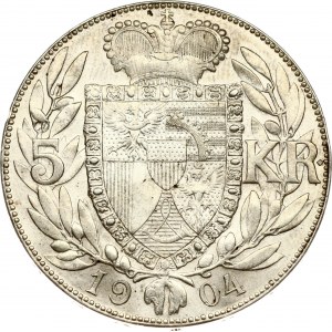 Liechtenstein 5 Kronen 1904