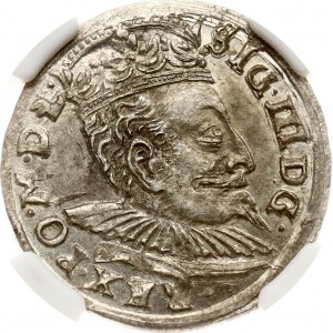 Lithuania Trojak 1596 Vilnius (RR) NGC MS 62
