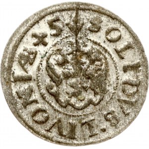 Livonia Swedish Solidus 1645 Riga