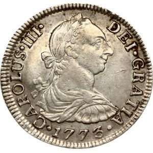 Mexico 2 Reales 1773 FM