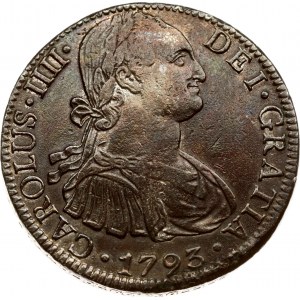 Mexico 8 Reales 1793 FM