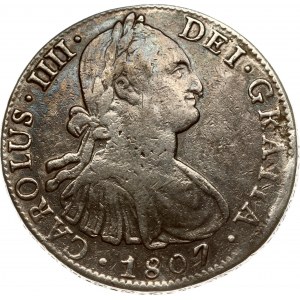 Mexico 8 Reales 1807 TH
