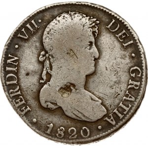 Mexiko 8 Reales 1820 JJ