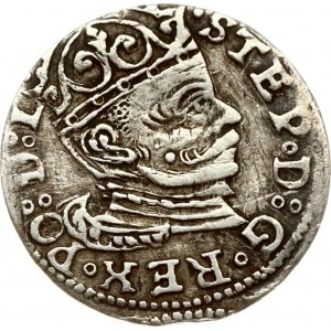 Poland Trojak 1583 Riga