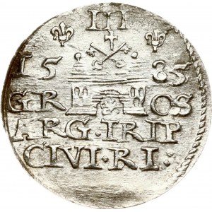 Poland Trojak 1585 Riga (R5)