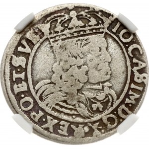 Poland Szostak 1662 GBA Lwow (R1) NGC VF DETAILS