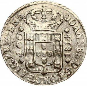 Portogallo 400 Reis 1814