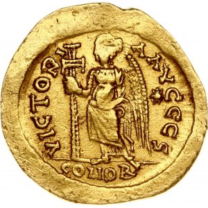 Eastern Roman Empire Solidus ND (476-491) VICTORIA AVGGGS; CONOR