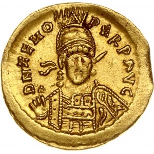 Eastern Roman Empire Solidus ND (476-491) VICTORIA AVGGGI; CONOP