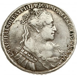Russland Rubel 1734 Lyrisches Porträt (R)