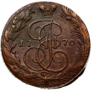 Russia 5 Kopecks 1770 ЕМ