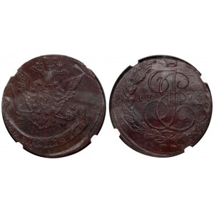 Russia 5 Kopecks 1773 ЕМ NGC MS 62 BN