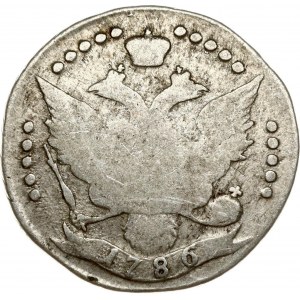 Rosja 20 kopiejek 1786 СПБ