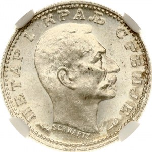 Serbia 50 Para 1915 NGC MS 65
