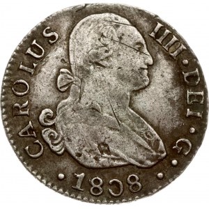 Spain 2 Reales 1808 SCN
