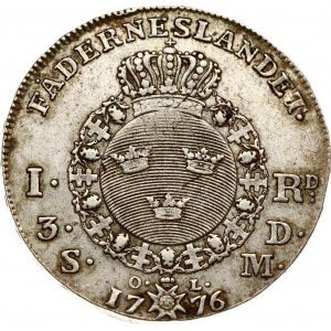 Schweden Riksdaler 1776 OL
