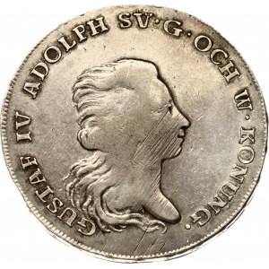 Švédsko Riksdaler 1795 OL