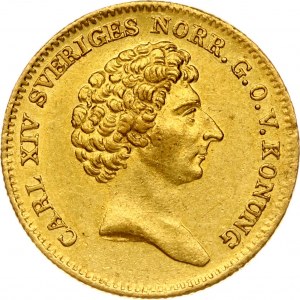 Švédsko Ducat 1843 AG